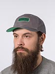 Бейсболка MITCHELL NESS арт. MN-BRA-INTL135-BRA-GRYGRN (grey-green)